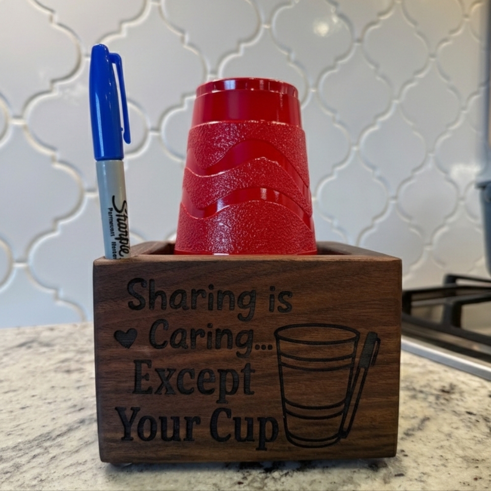 Handcrafted Solo Cup Holders